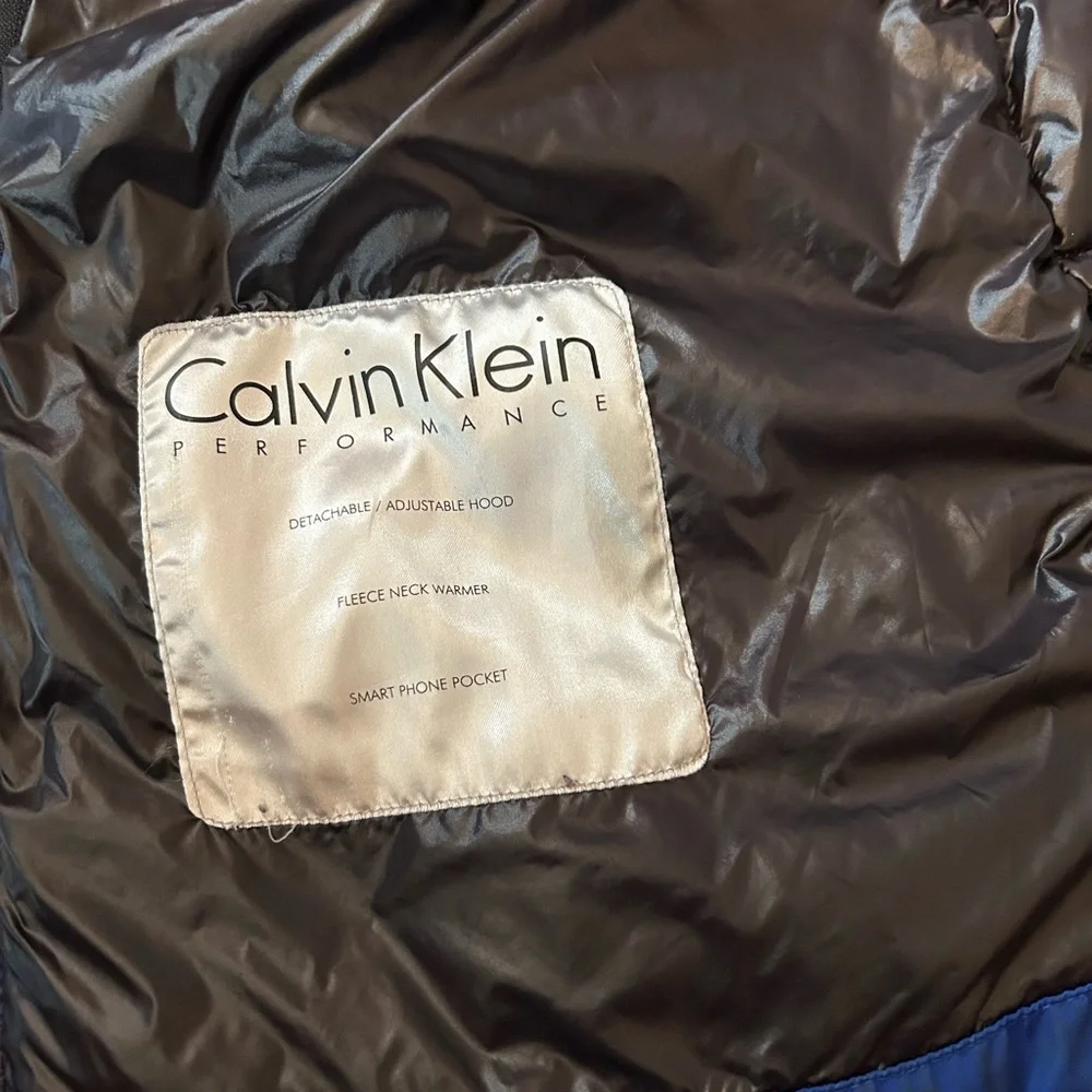 Calvin Klein Performance Blue and Black Jacket - Picture 13 of 16